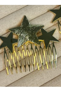 Peinecillo 3 ESTRELLAS Maxi doradas