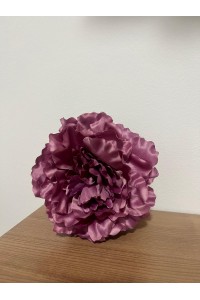 Maxi PEONÍA Malva, 16 cm de tela