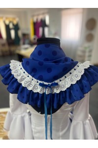 Pico flamenca CARRIOLA, azulón. Exclusivo PURA FLAMENCA