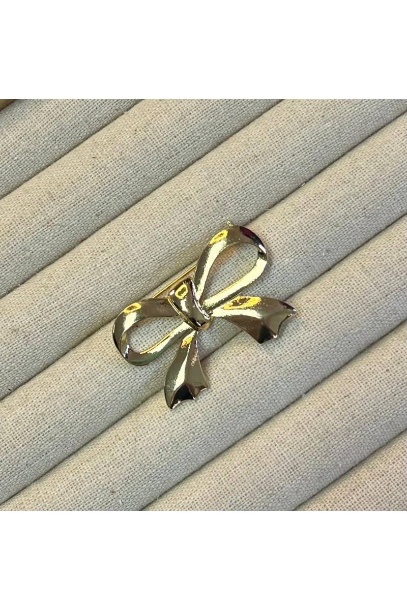 Broche dorado LAZO Liso
