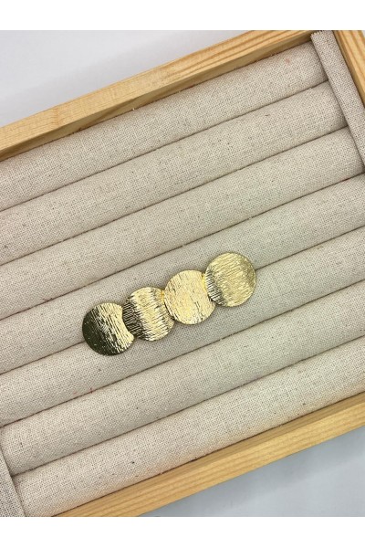 Broche REDONDEL dorado