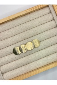 Broche REDONDEL dorado