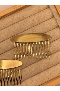 Peinecillo OVAL dorado