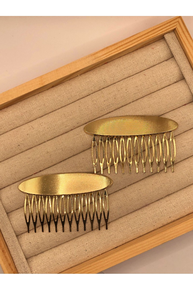 Peinecillo OVAL dorado