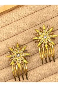 Peinecillo ESTRELLA swarosvki y dorado