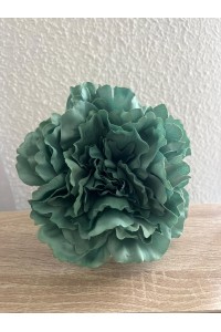 Peonia Maxi VERDE jabonoso de 16 cm de tela