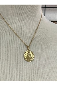 Medalla Virgen del ROCÍO dorada
