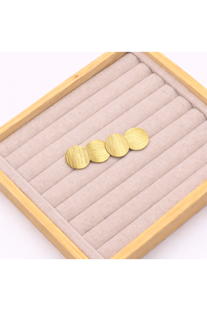 Broche REDONDEL dorado