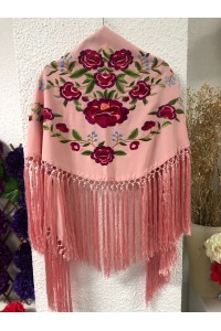 Mantoncillo de flamenca de niña PEONITA nude