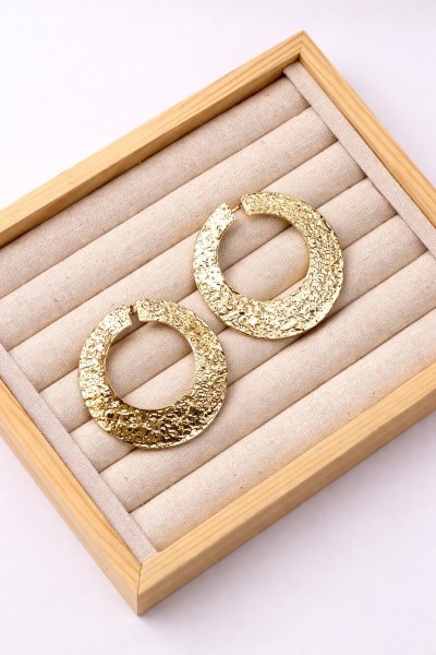 Pendientes maxi ARO DORADO