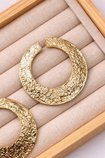 Pendientes maxi ARO DORADO