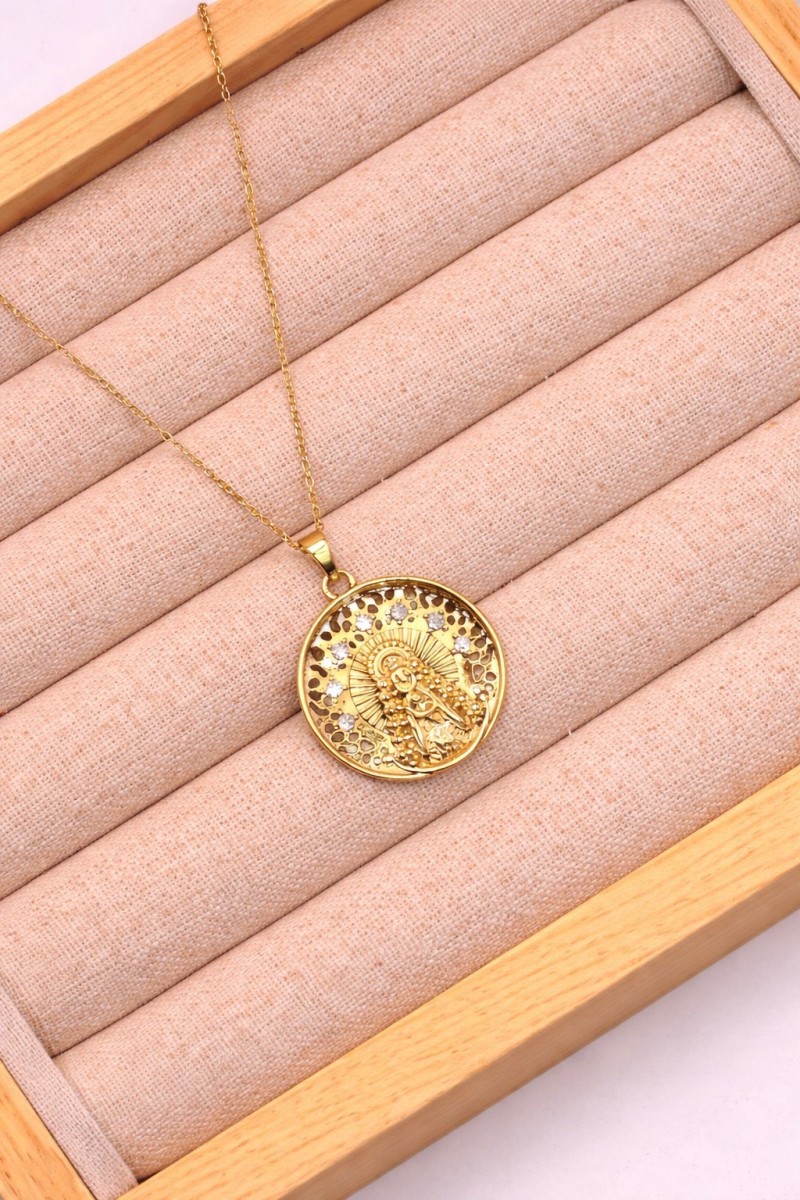 Medalla Virgen del ROCIO Circonitas