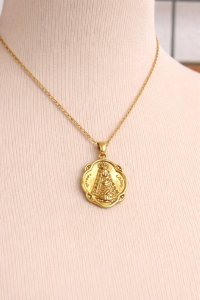 Medalla Virgen del ROCÍO dorada