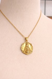 Medalla Virgen del ROCÍO dorada