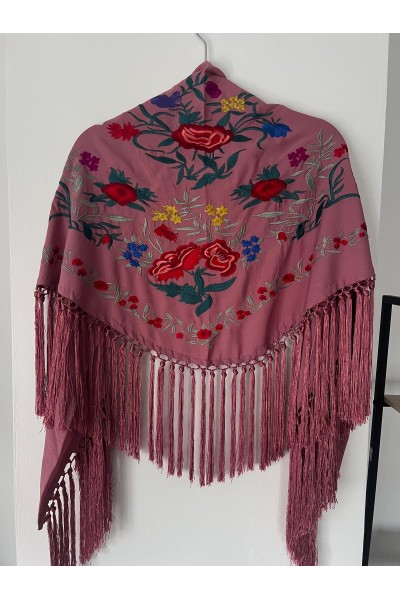 Mantoncillo de flamenca ALEGRÍA maquillaje
