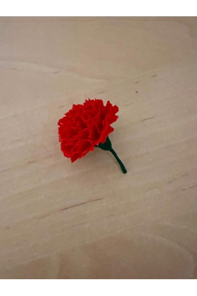 Pin CLAVEL ROJO