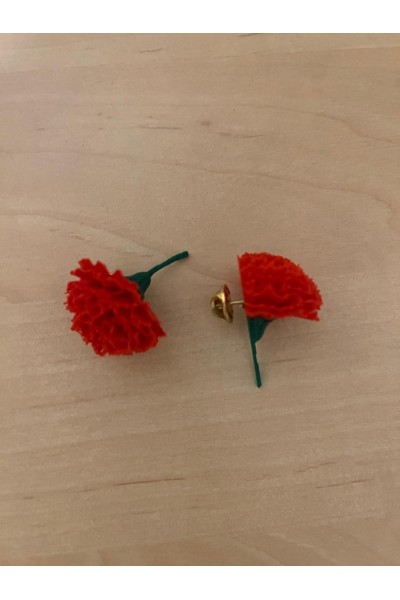 Pin CLAVEL ROJO