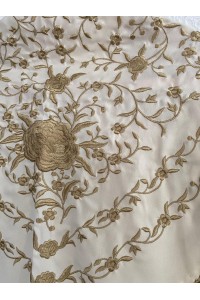 Mantoncillo HADA BEIGE Y DORADO